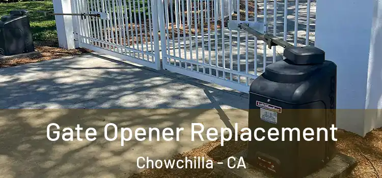 Gate Opener Replacement Chowchilla - CA